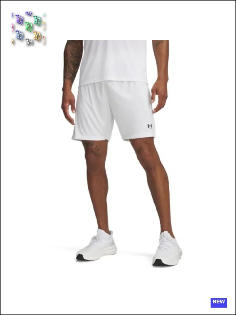Under Armour Challenger Shorts Athletic Running Mens Activewear Lightweight